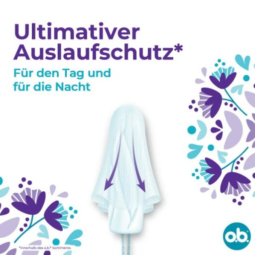 o.b. ExtraProtect Super Tampons