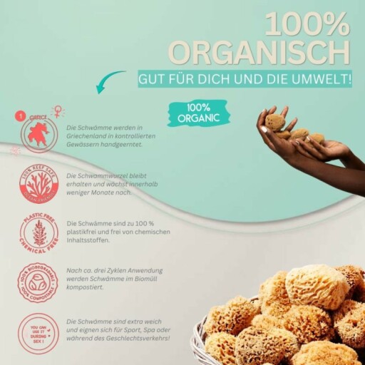 HERA organics Menstruatiespons in gebruik