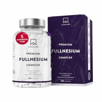 Aavalabs Fullnesium complex voedingssupplement fles en doos