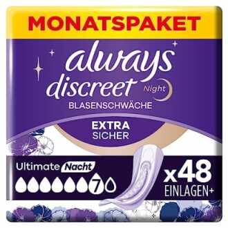 Always Discreet Plus Ultimate Night