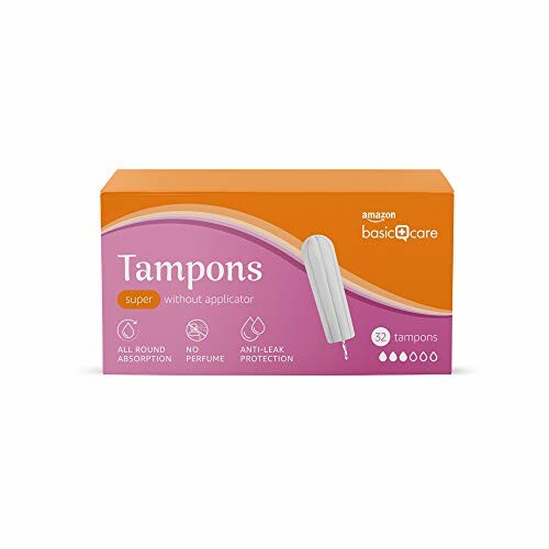 Amazon Basic Care Tampons Super