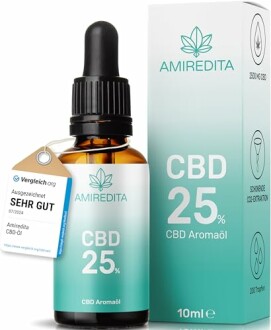 CBD-olie 25% van AMIREDITA