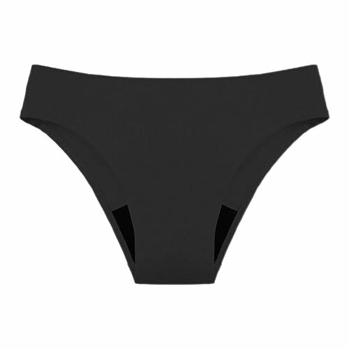 Zwarte bikinibroekje voor vrouwen