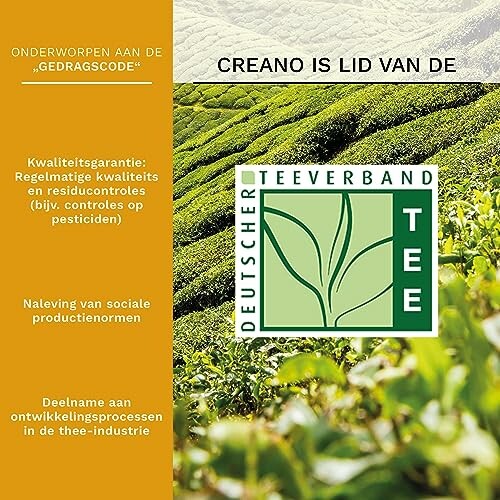 Creano is lid van de Duitse Teeverband.