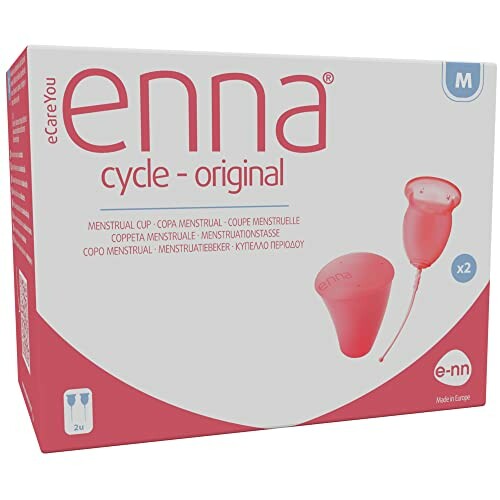 Enna Cyclus Menstrual Cup Twin Pack