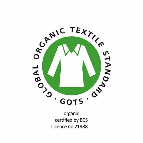 GOTS-logo voor biologische textielstandaard