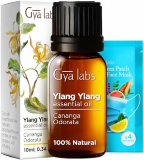 Gya Labs Ylang Ylang essentiële olie en gezichtsmasker