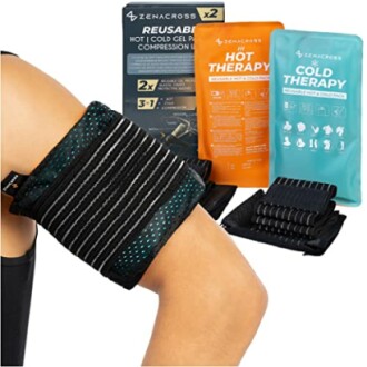 Herbruikbare warm- en koudetherapie compressieband