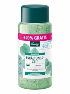 Fles Kneipp badkristallen met eucalyptus