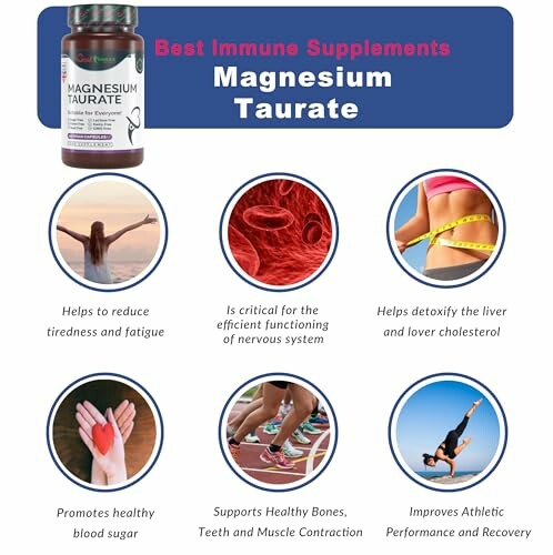 Voordelen van magnesium tauraat supplementen