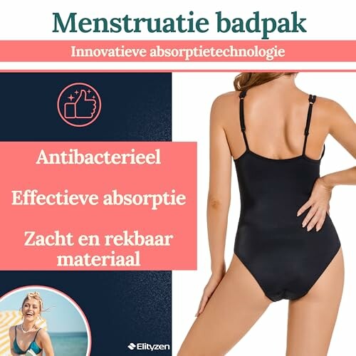 Menstruatiebadpak voor dames