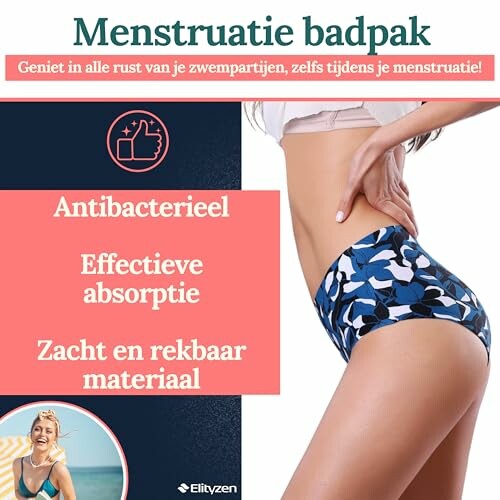 Menstruatiebadpak voor Meisjes