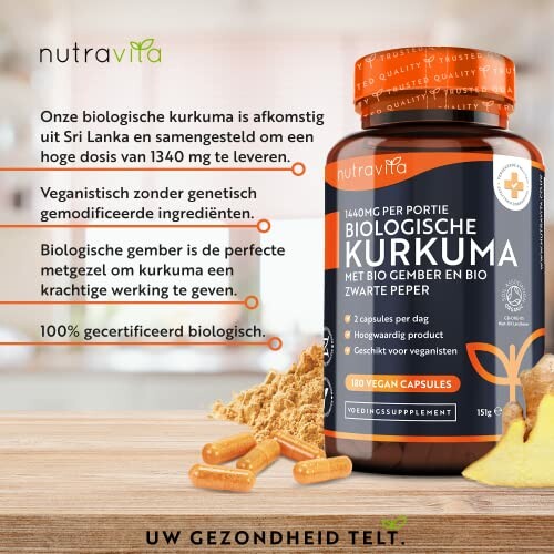 Biologische Kurkuma 1440mg