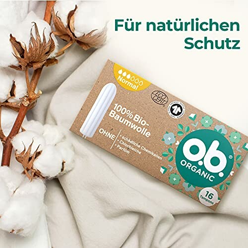 o.b. Tampon Organic Normal