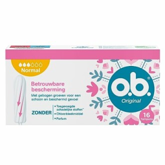 o.b.® Original Normal Tampons