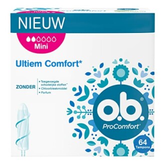 o.b. ProComfort tampons verpakking