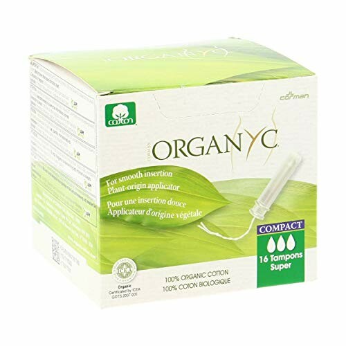 Verpakking van Organyc biologische tampons