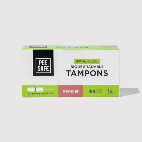 Biologisch afbreekbare tampons van Pee Safe