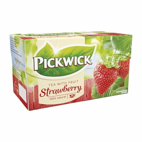 Theedoos met aardbeiensmaak van Pickwick