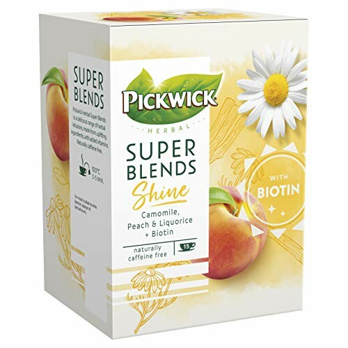 Pickwick Super Blends Shine thee met kamille, perzik en zoethout