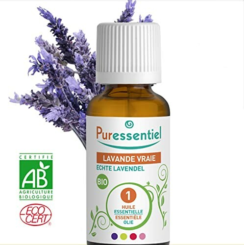 Puressentiel echte lavendel essentiële olie fles