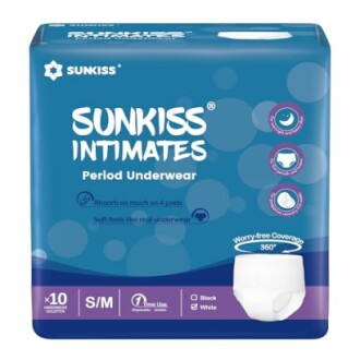 Sunkiss Intimates Wegwerp Menstruatieondergoed