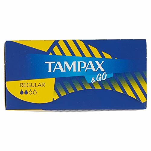 Tampax & Go doos met reguliere tampons