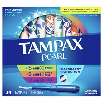 Tampax Pearl Tampons Trio Pack