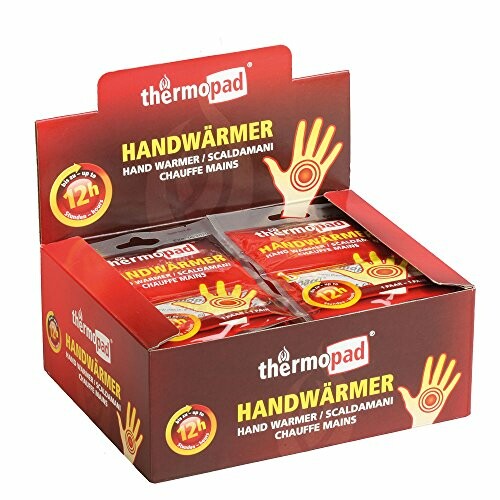 Thermopad handverwarmers in een displaydoos